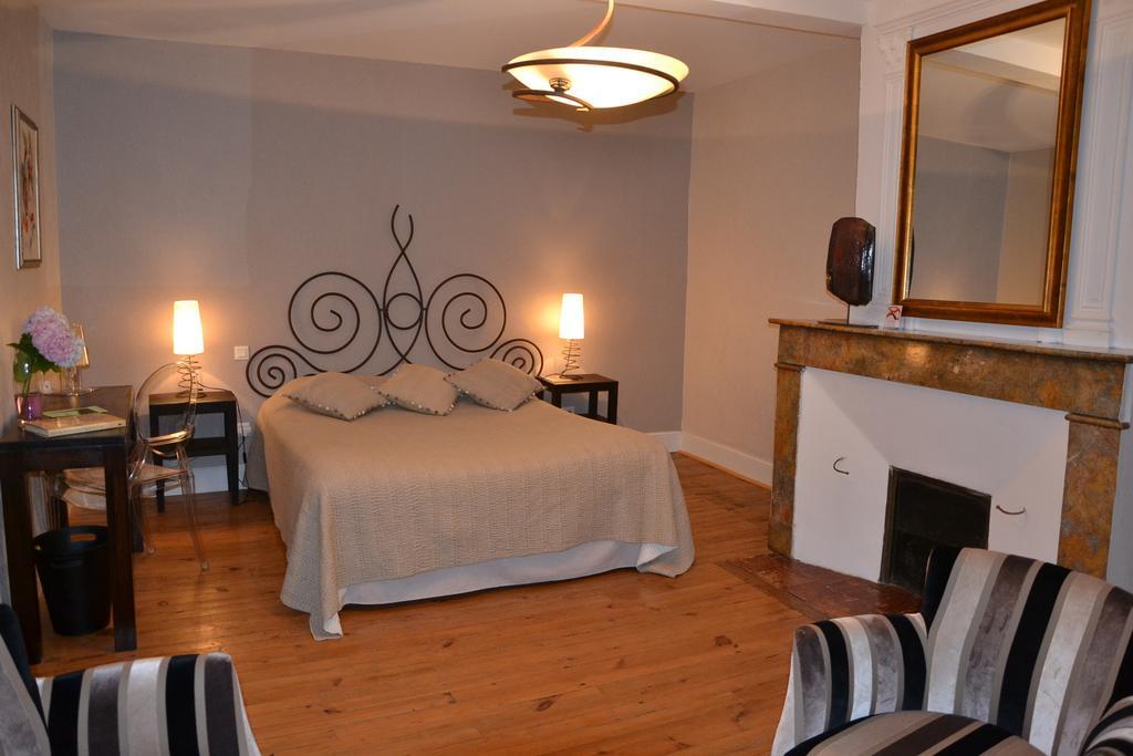 Bed and Breakfast La Baguenaude à Marciac Chambre photo